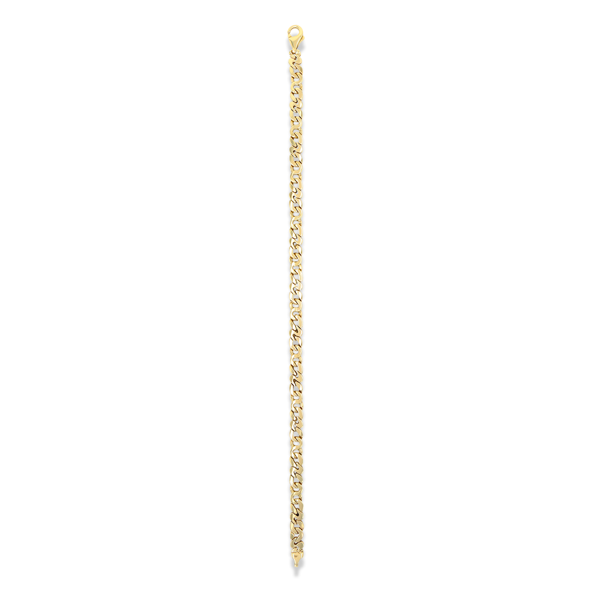 9ct Yellow Gold 8” Fancy Link Bracelet