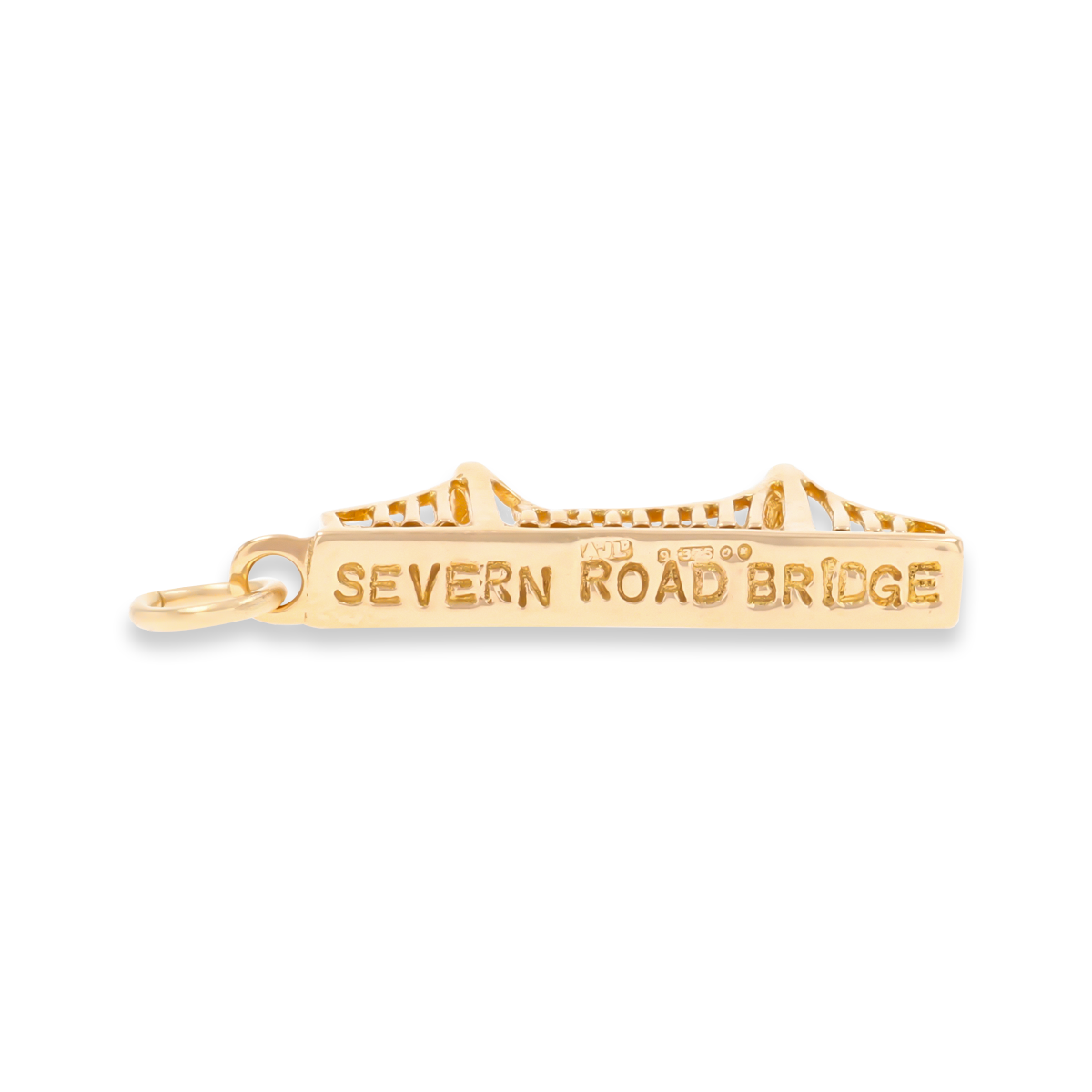 9ct Yellow Gold Severn Road Bridge Charm