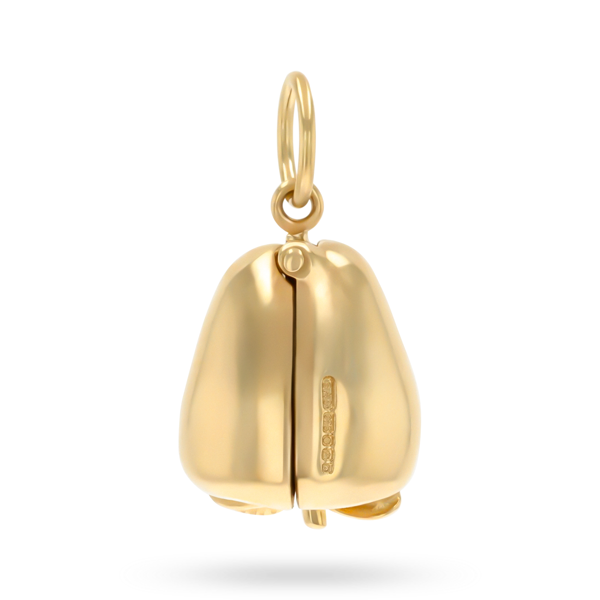 9ct Yellow Gold Apple Adam & Eve Opening Charm