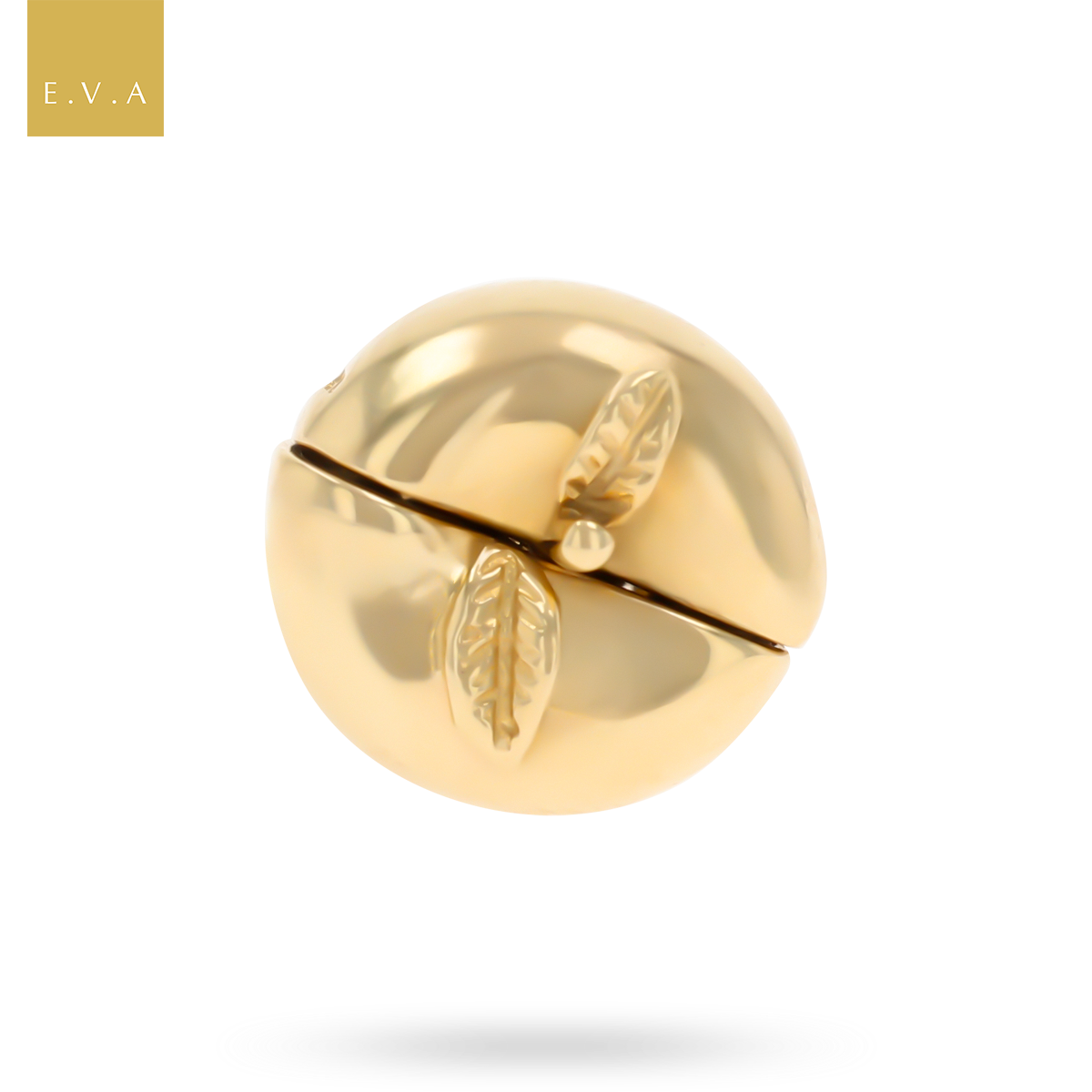 9ct Yellow Gold Apple Adam & Eve Opening Charm