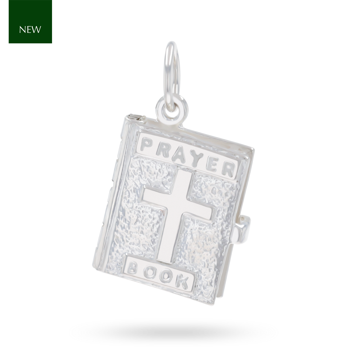 Sterling Silver Prayer Book Opening Charm