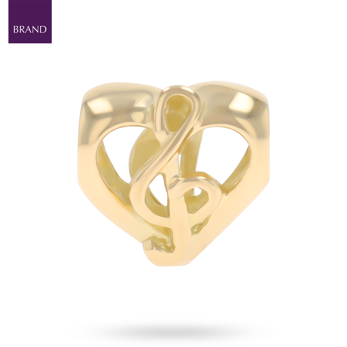 Trollbeads Exclusive 18ct Yellow Gold "Lovesong”