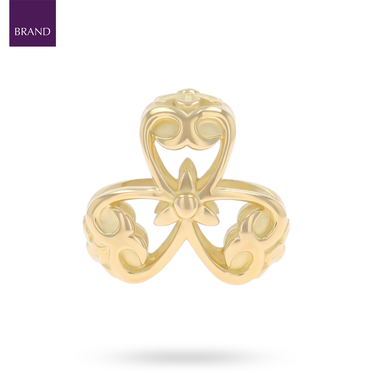 Trollbeads Exclusive 18ct Yellow Gold “Luck”