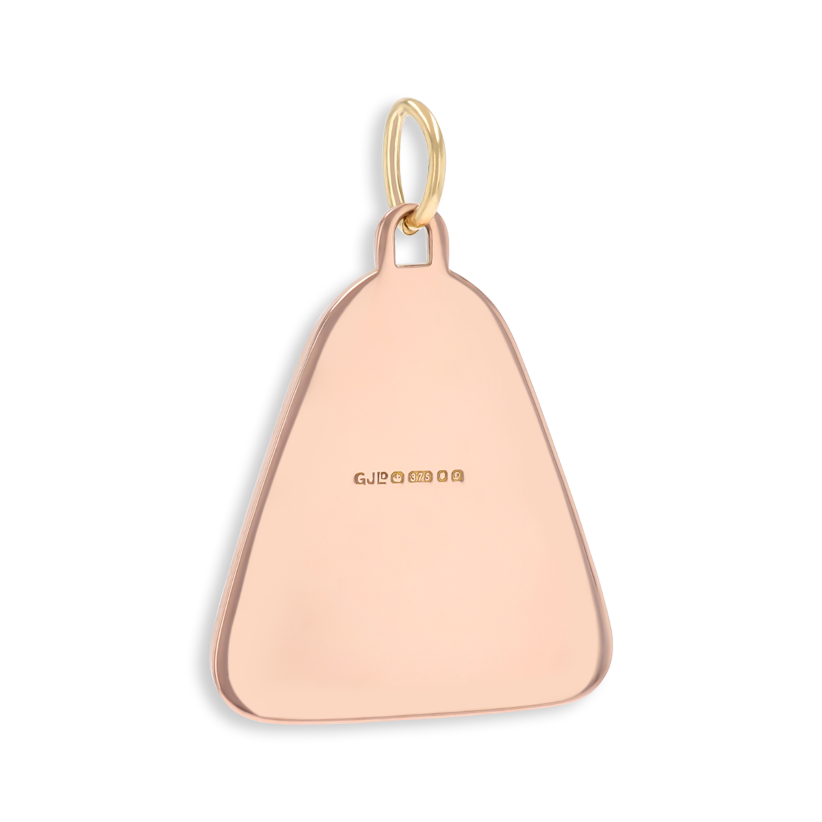 9ct Rose Gold St Christopher Pendant By Georg Jensen