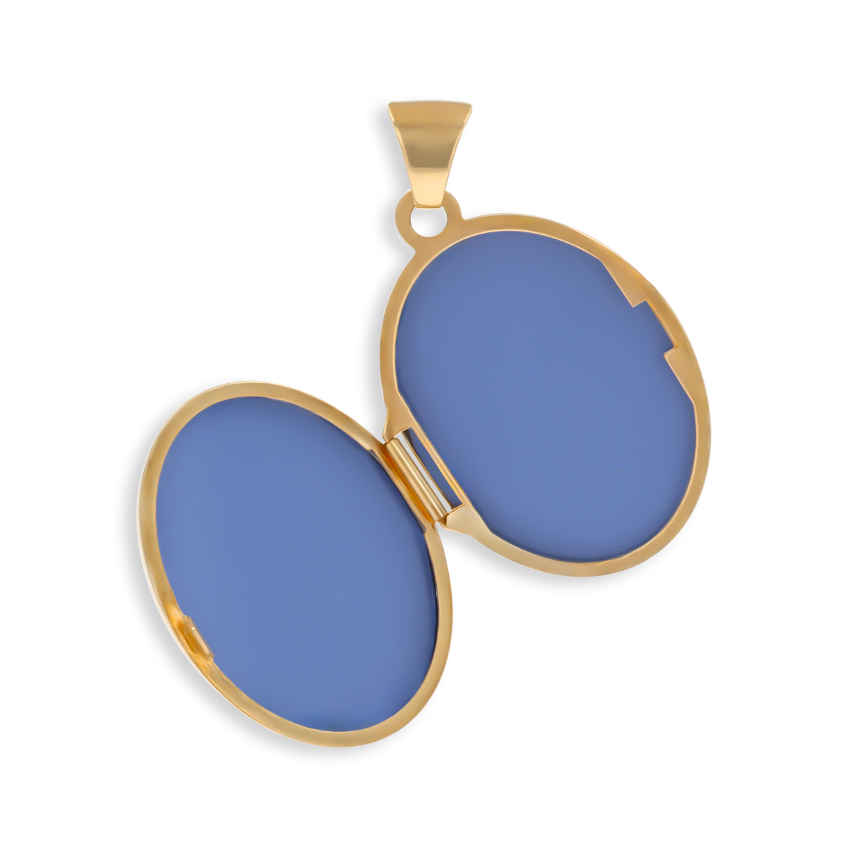 9ct Yellow Gold Oval Shaped Celtic Pattern Locket