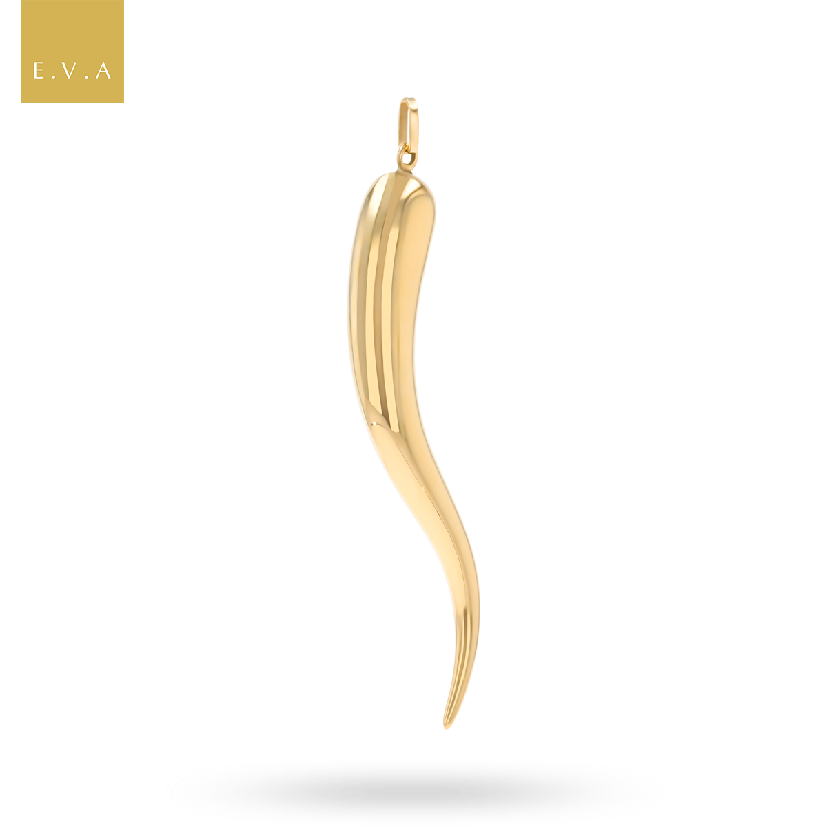 9ct Yellow Gold Extra Large Horn of Life Pendant