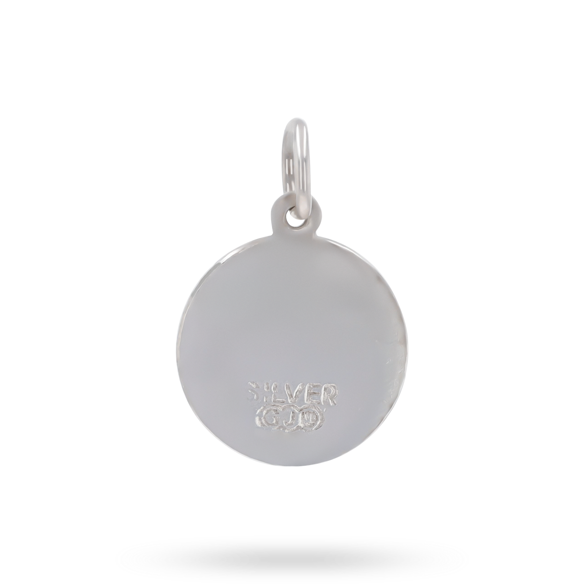 Sterling Silver 13mm Diamond Cut St Christopher Pendant By Georg Jensen