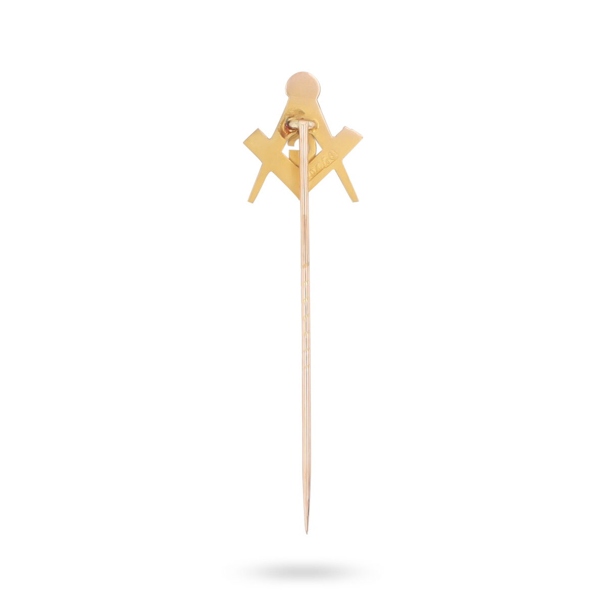 9ct Yellow Gold Masonic Stick Pin
