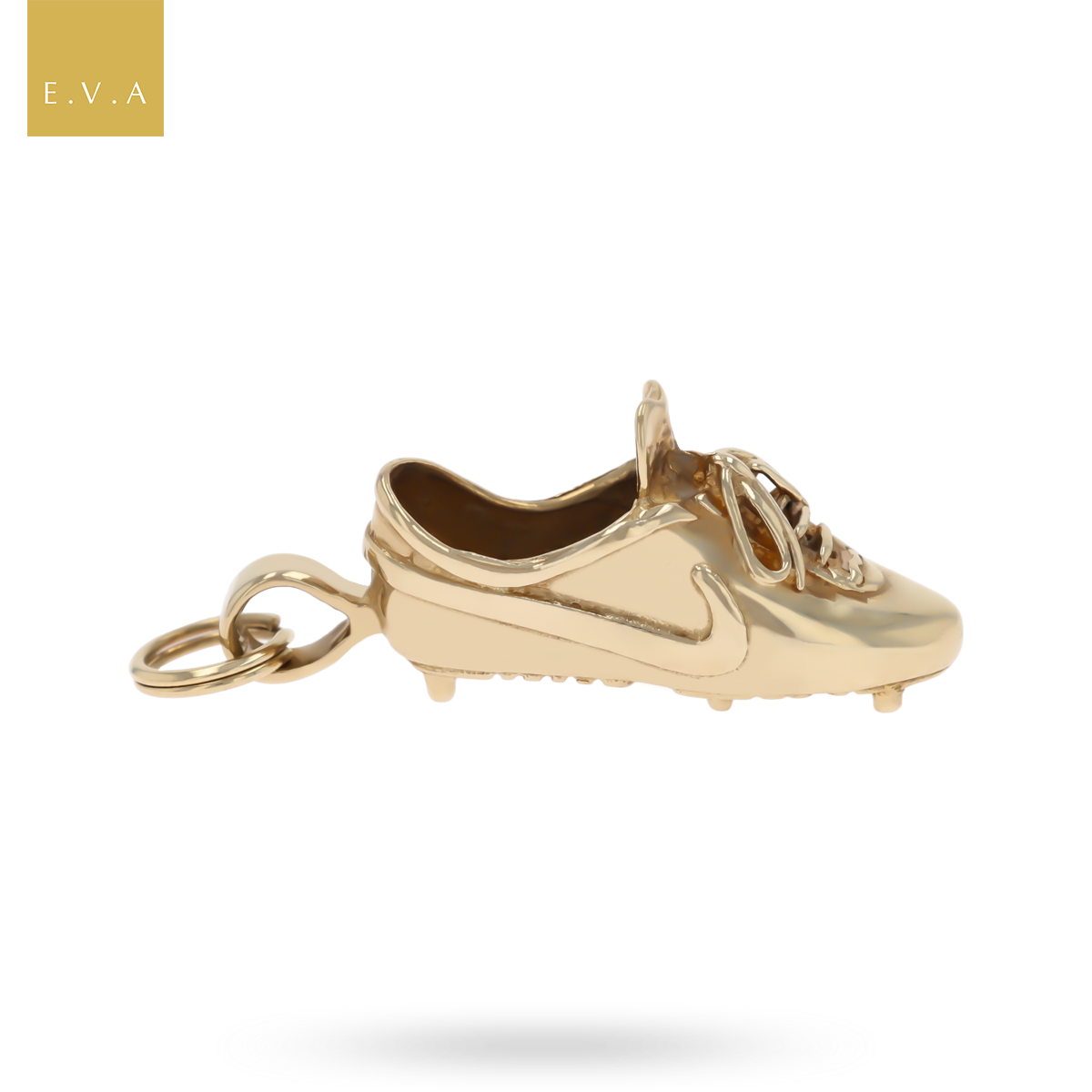 9ct Yellow Gold Football Boot Pendant