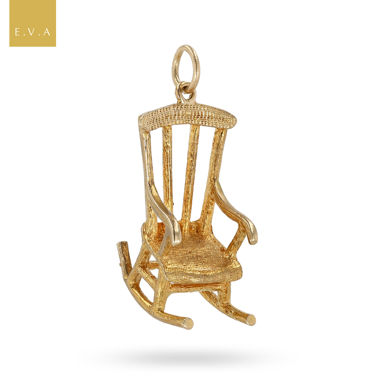 9ct Yellow Gold Rocking Chair Charm