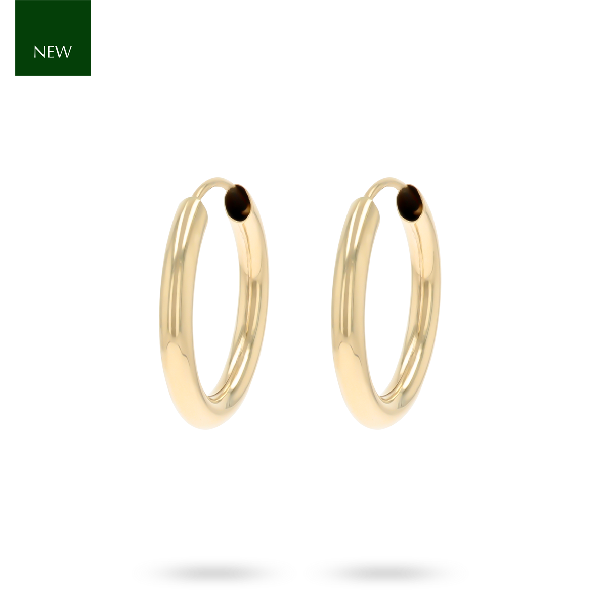 9ct Yellow Gold Sleeper Earrings