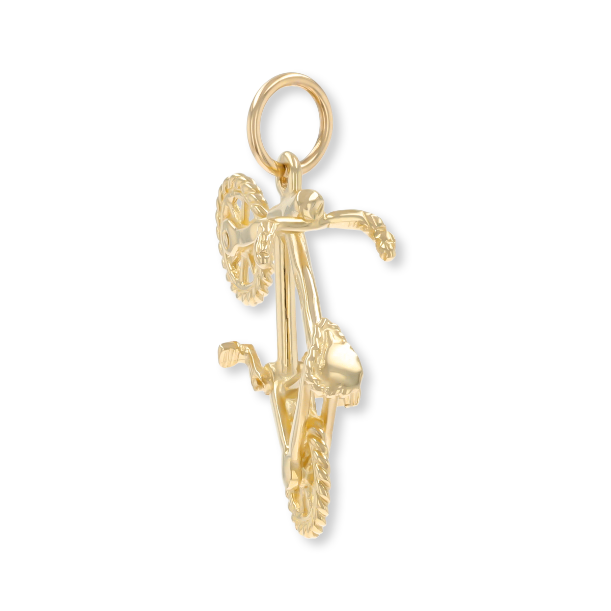 9ct Yellow Gold Bicycle Charm