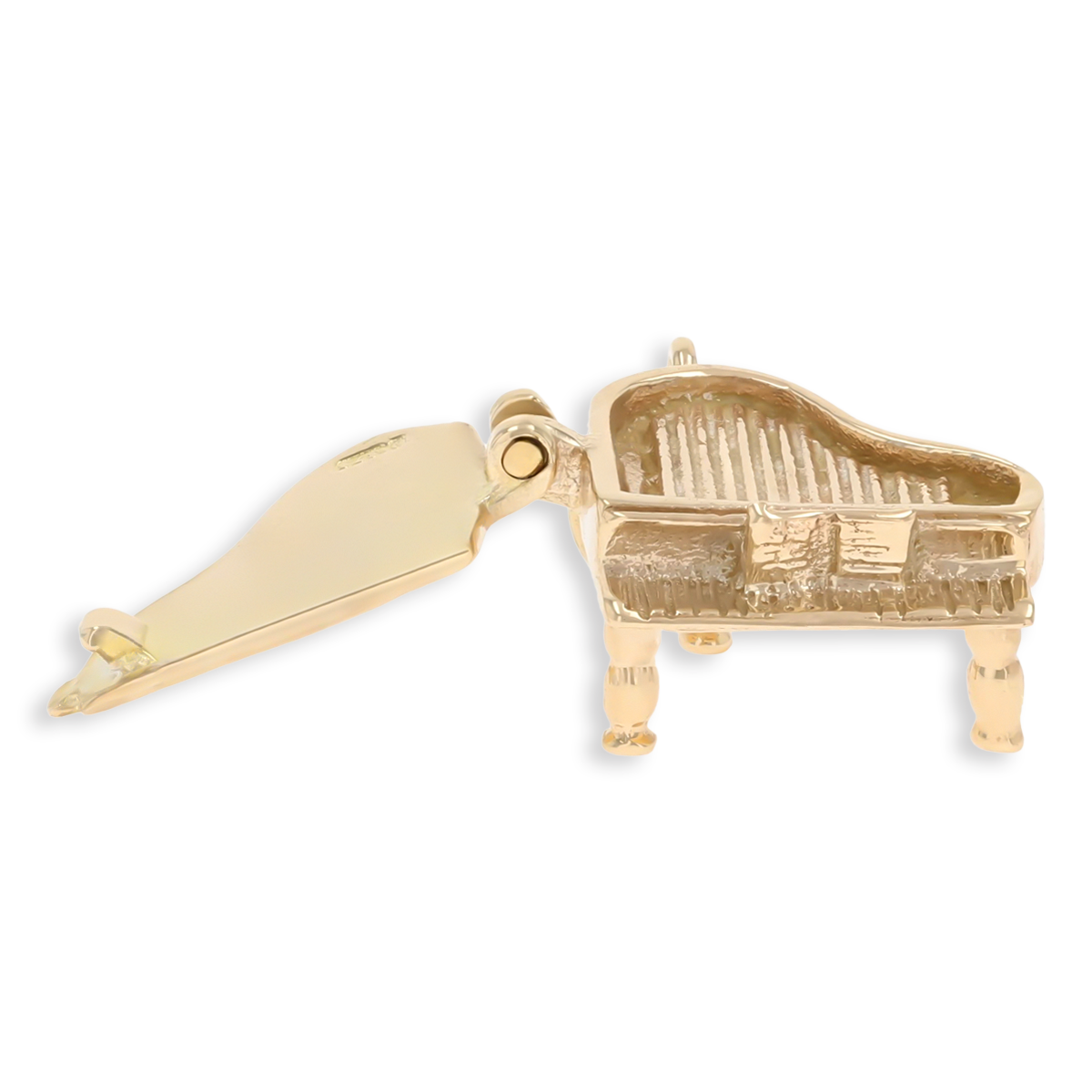 9ct Yellow Gold Small Piano Opening Charm