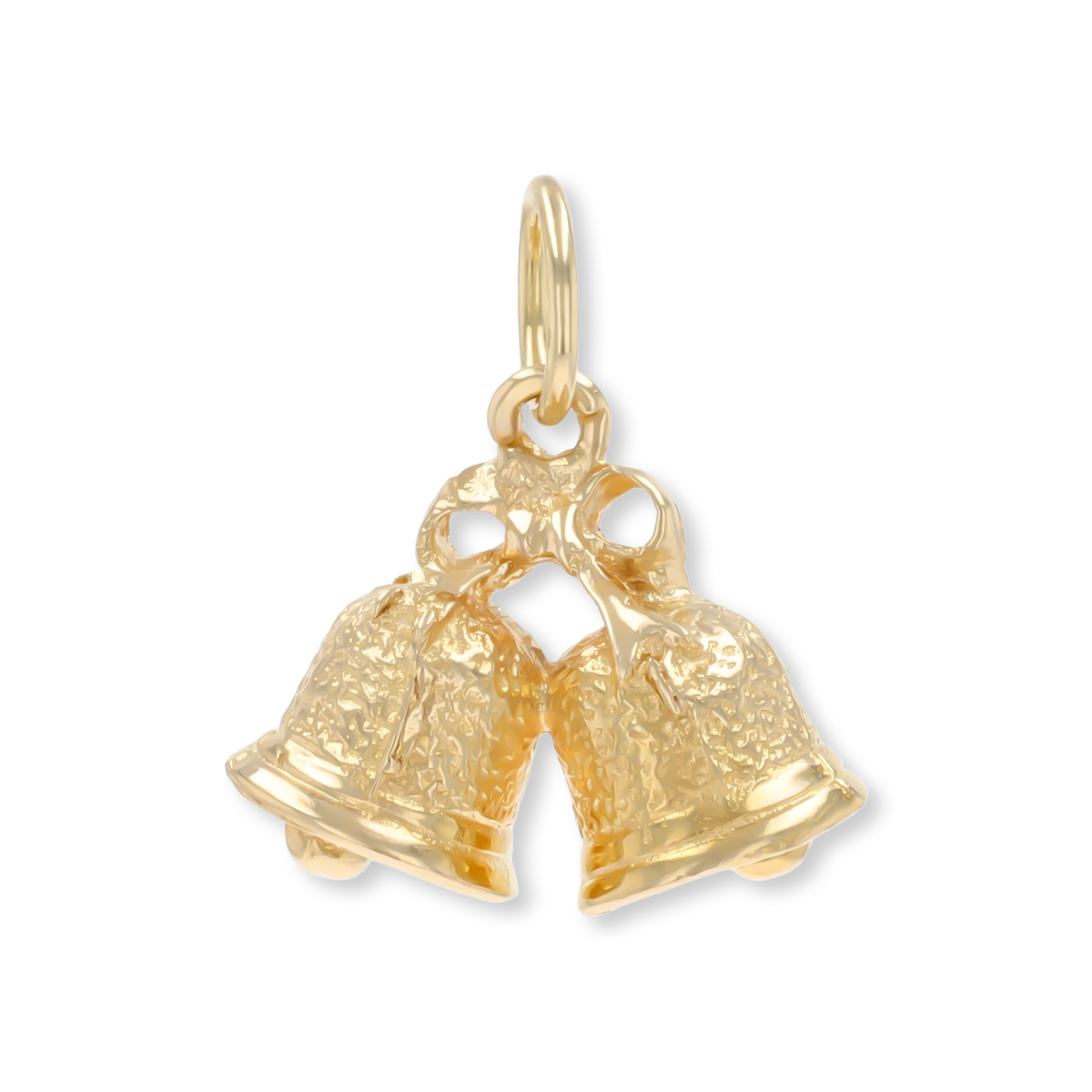 9ct Yellow Gold Wedding Bells Charm
