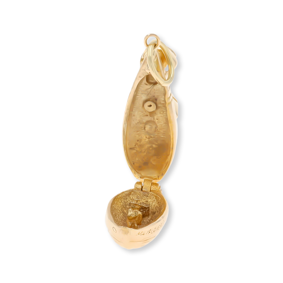 9ct Yellow Gold Mayflower Ship Opening Charm