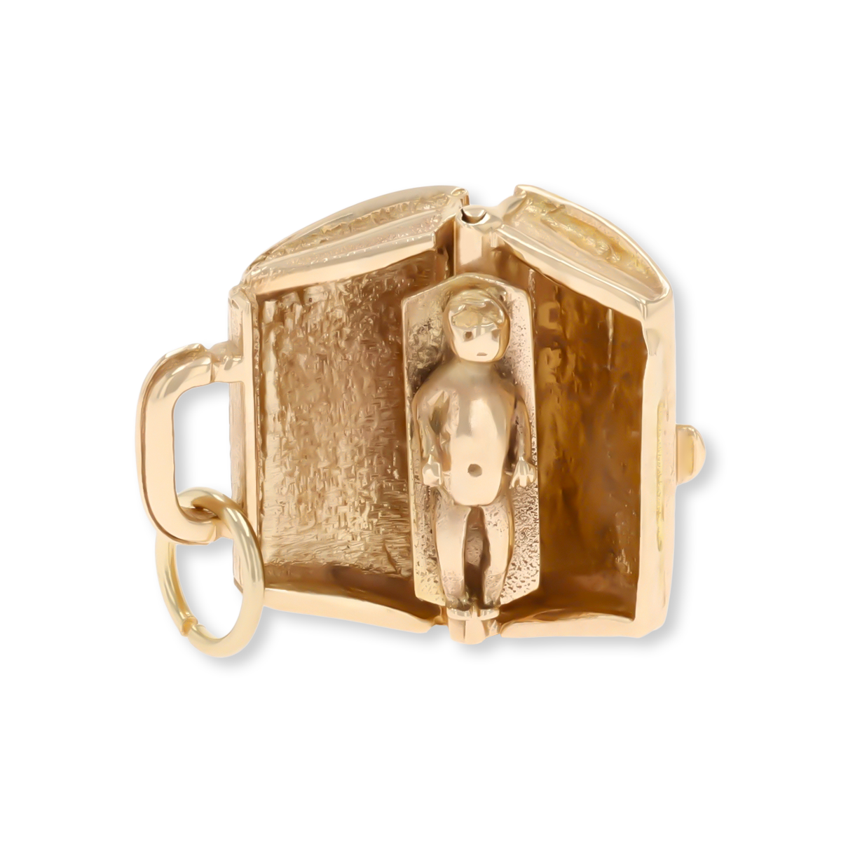 9ct Yellow Gold Medical Bag Opening Charm