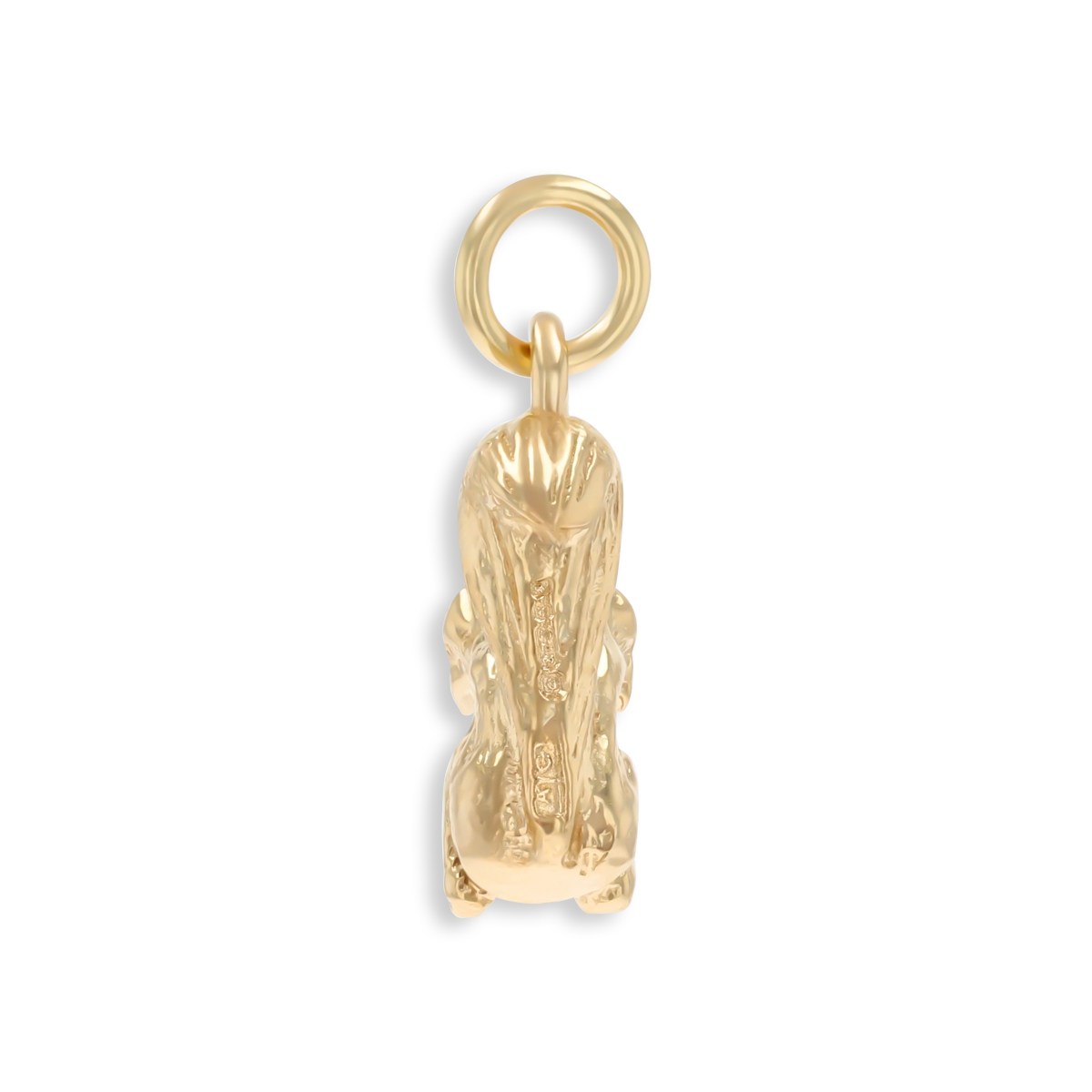 9ct Yellow Gold Squirrel Charm