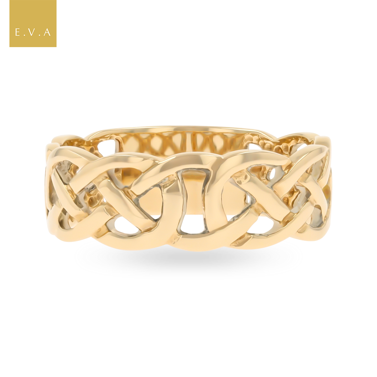 9ct Yellow Gold Celtic Knot Ring