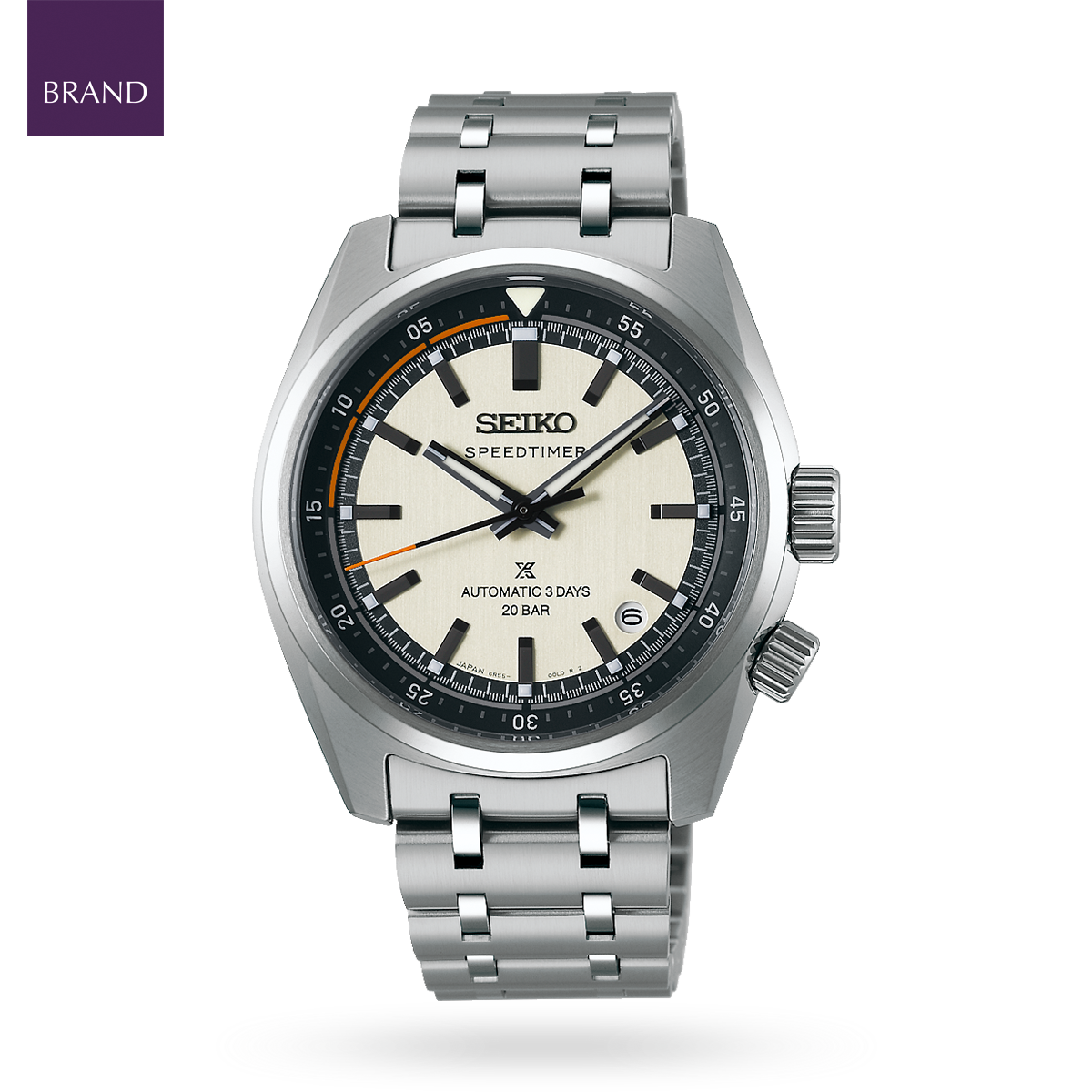 Seiko Prospex Speedtimer 6R ‘Compact Countdown’ In Grey-White Contrast - SPB513J1