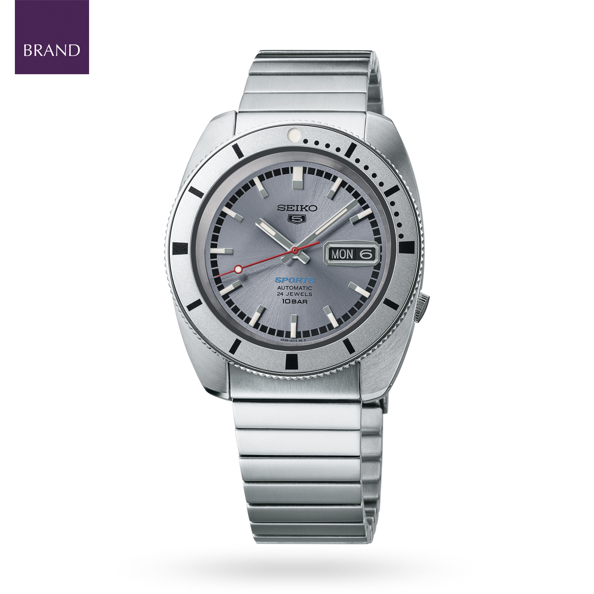 Seiko 5 Sports 'Ash Blue' 1968 Recreation Limited Edition - SRPL03K1