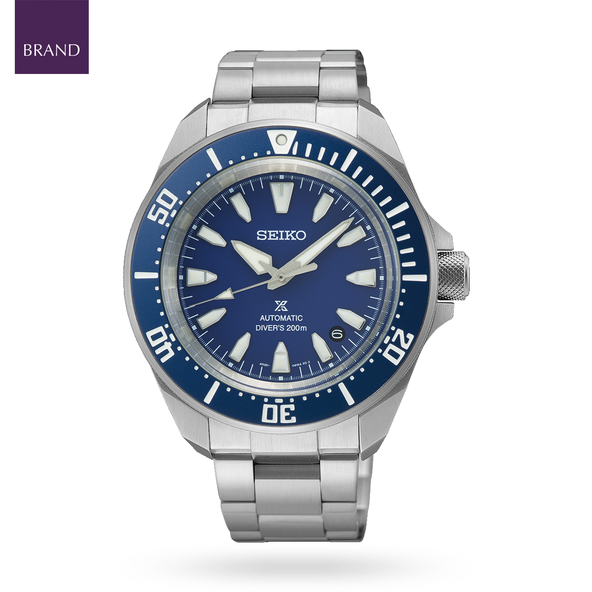 Seiko Prospex 4R Compact Mechanical Diver’s Watch In Cobalt Blue - SRPL51K1