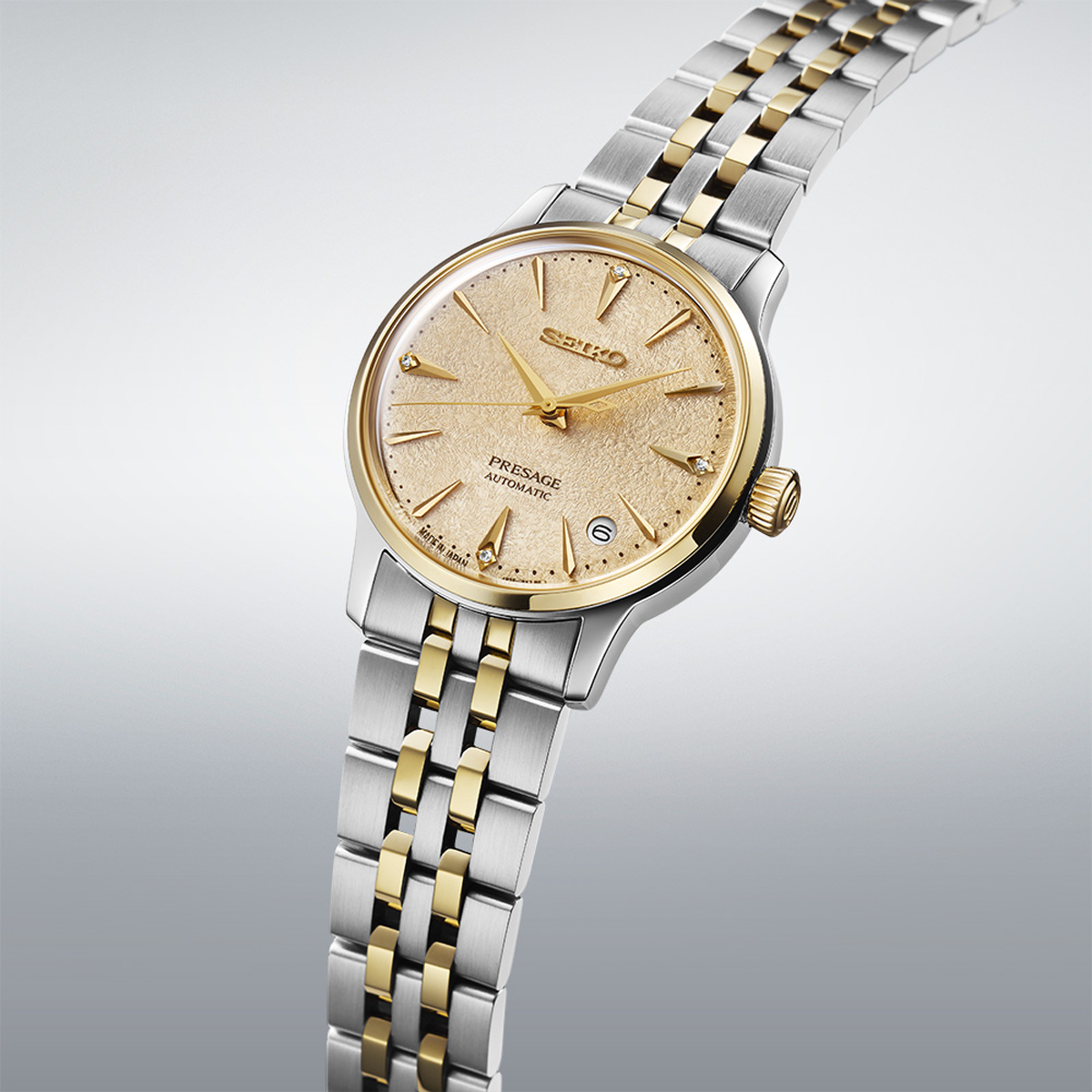 Seiko Presage 'Frozen Daiquiri' Diamond Cocktail Time - SRPL64J1