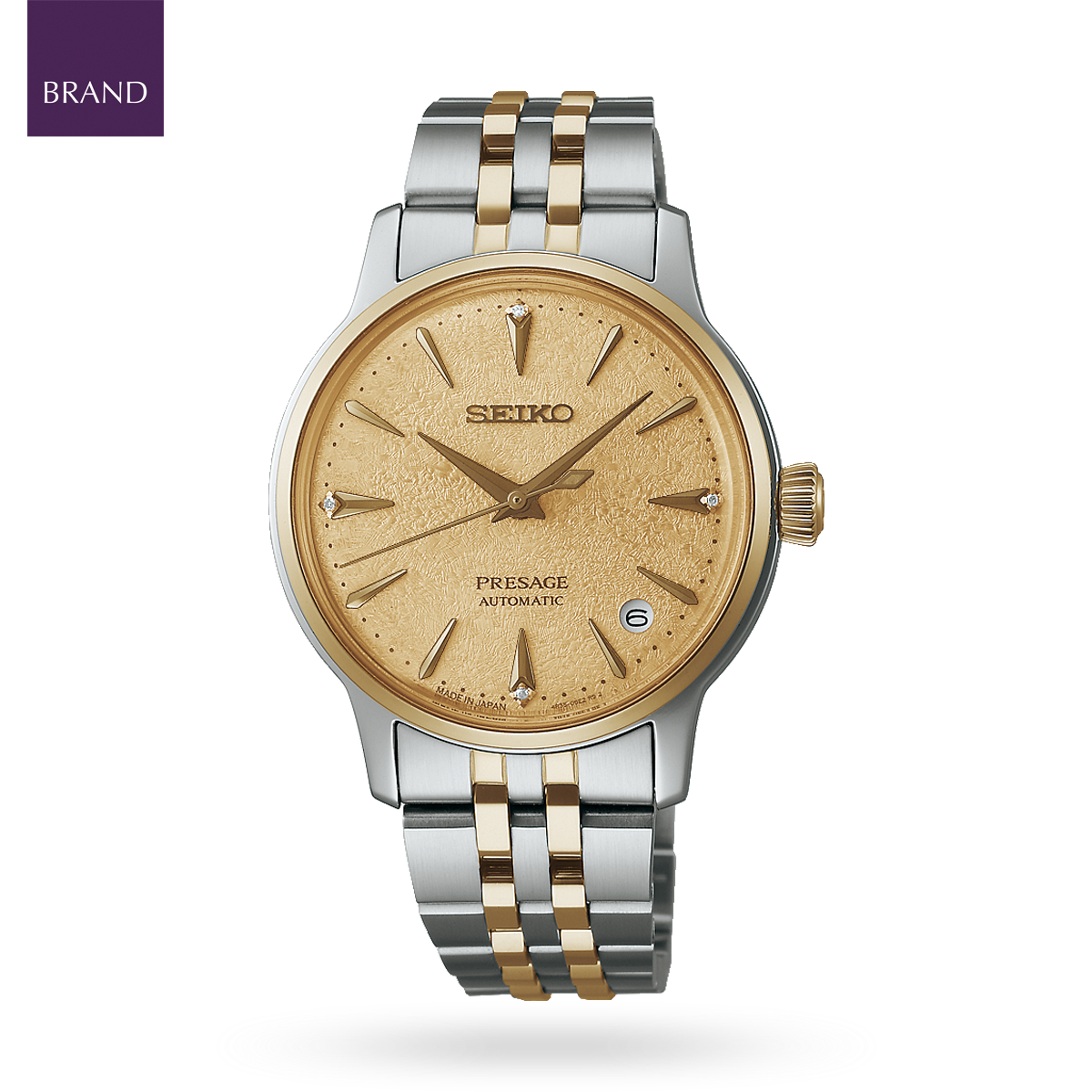 Seiko Presage 'Frozen Daiquiri' Diamond Cocktail Time - SRPL64J1