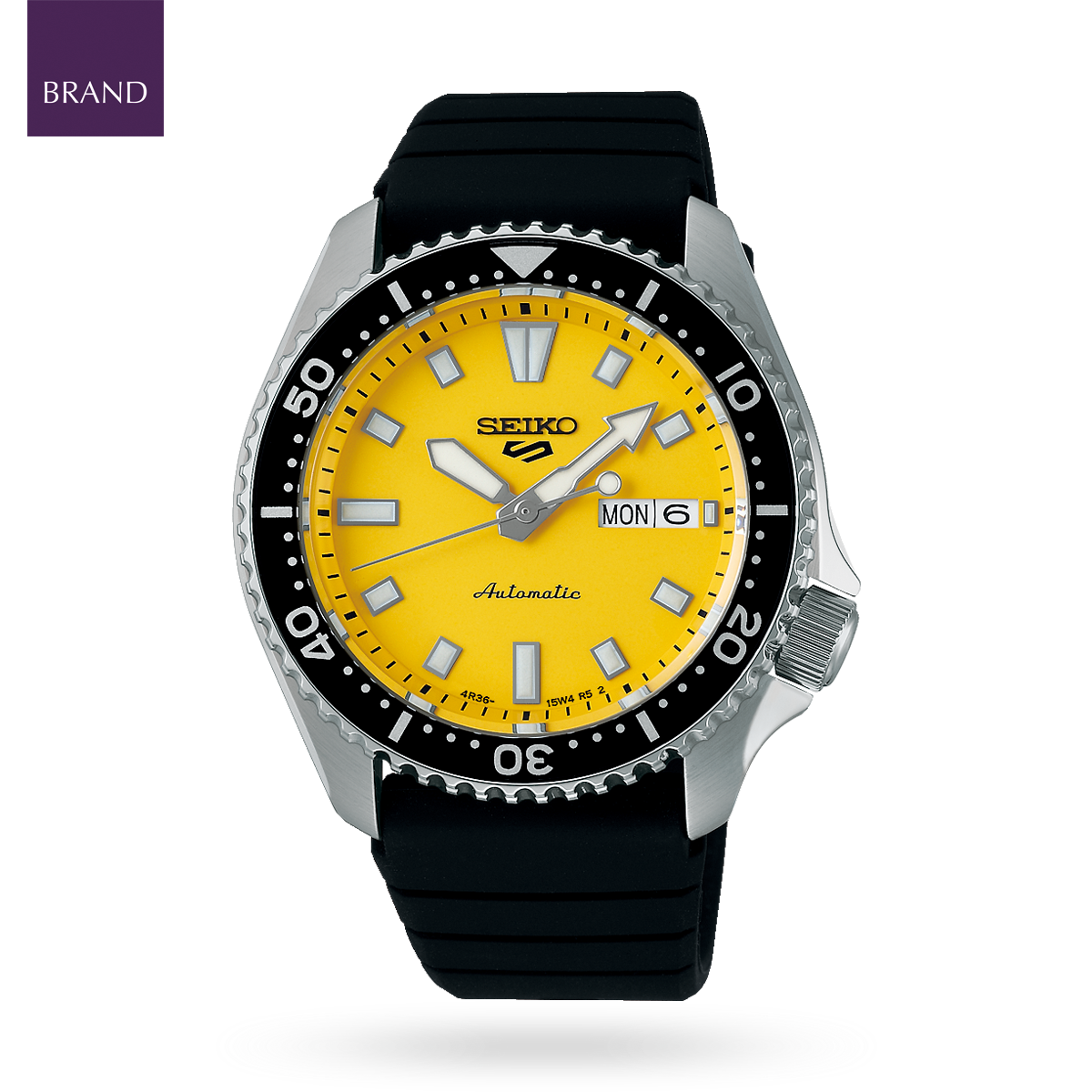 Seiko 5 Sports SKX Redux In Ki-Iro Yellow - SRPL87K1