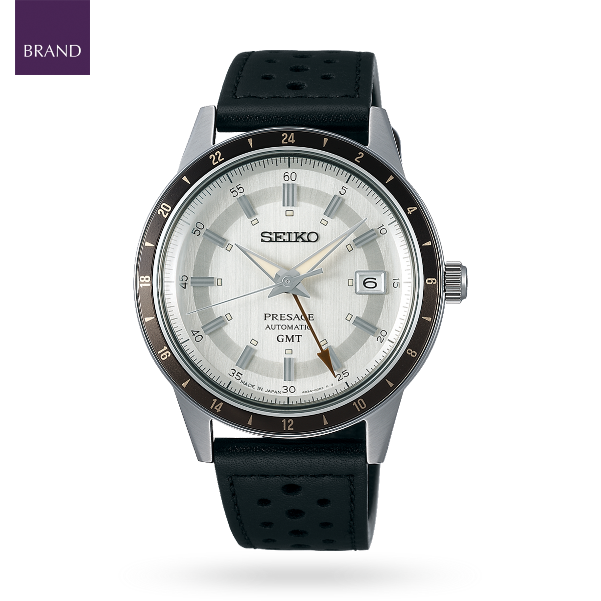 Seiko Presage “Stone” Style 60s Road Trip GMT - SSK011J1
