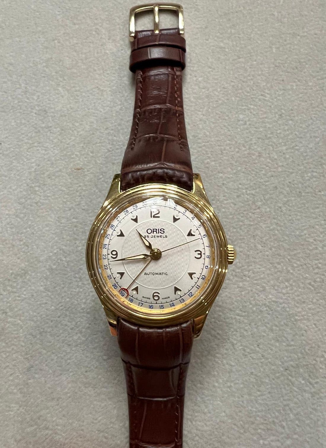 Oris Pointer Date 25 Jewels Automatic Watch
