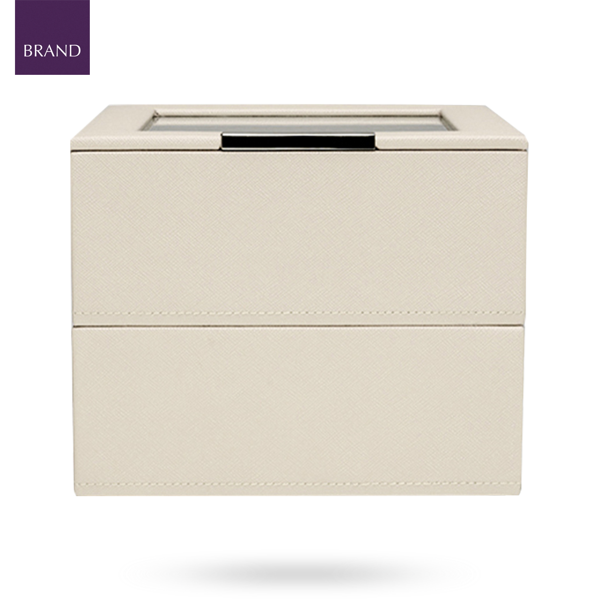 12 Piece Cream Watch Box