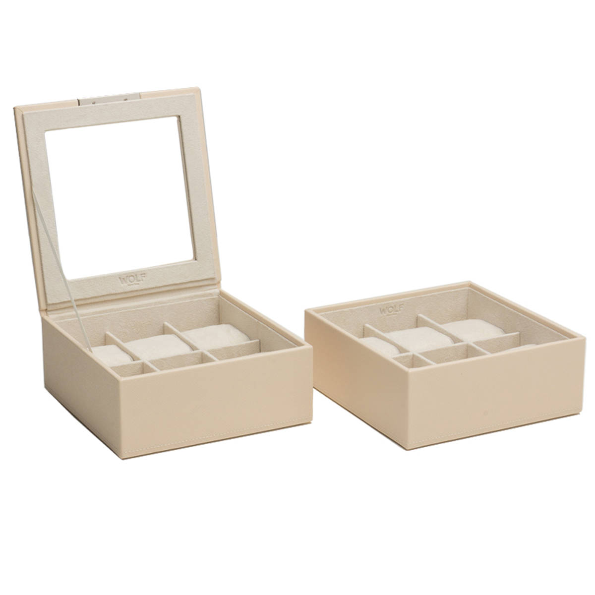 12 Piece Cream Watch Box