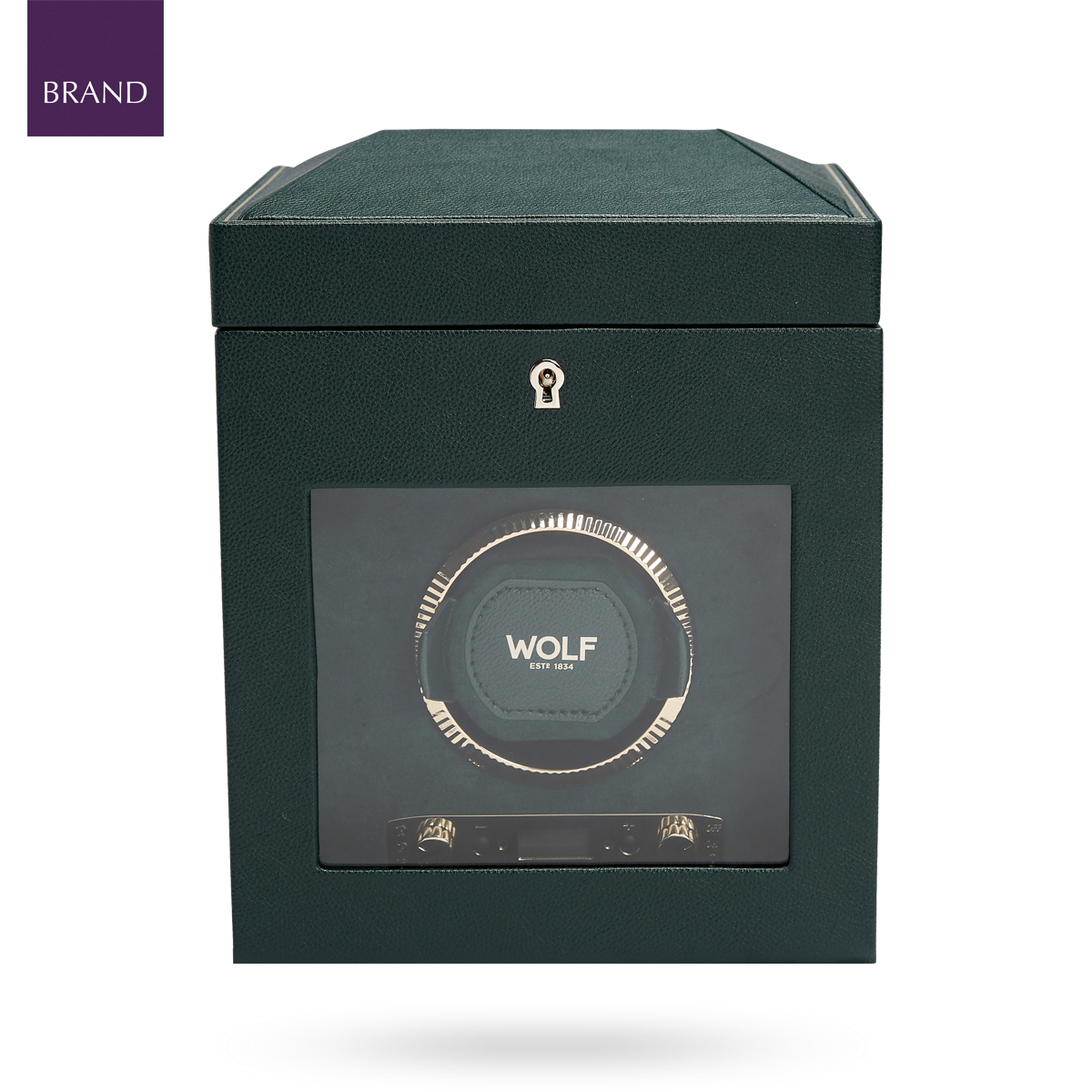 British Racing Single Watch Winder With Storage