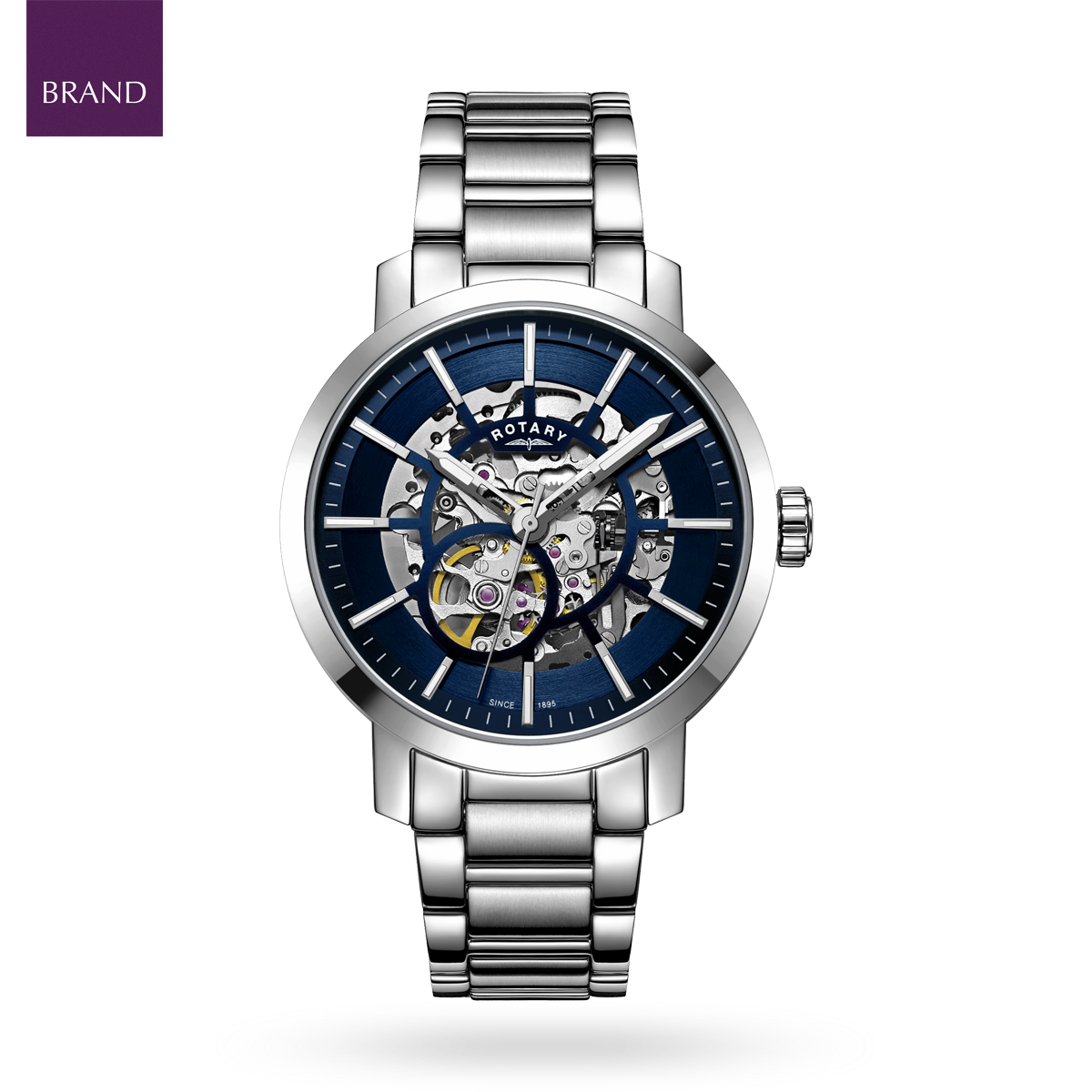 Branded discount skeleton watches