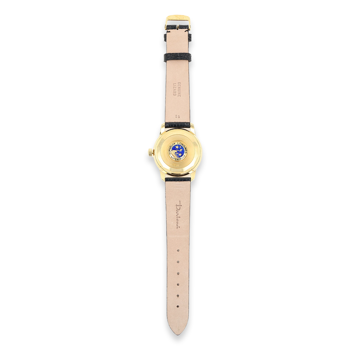 18ct Yellow Gold Longines Heritage Conquest Automatic Watch