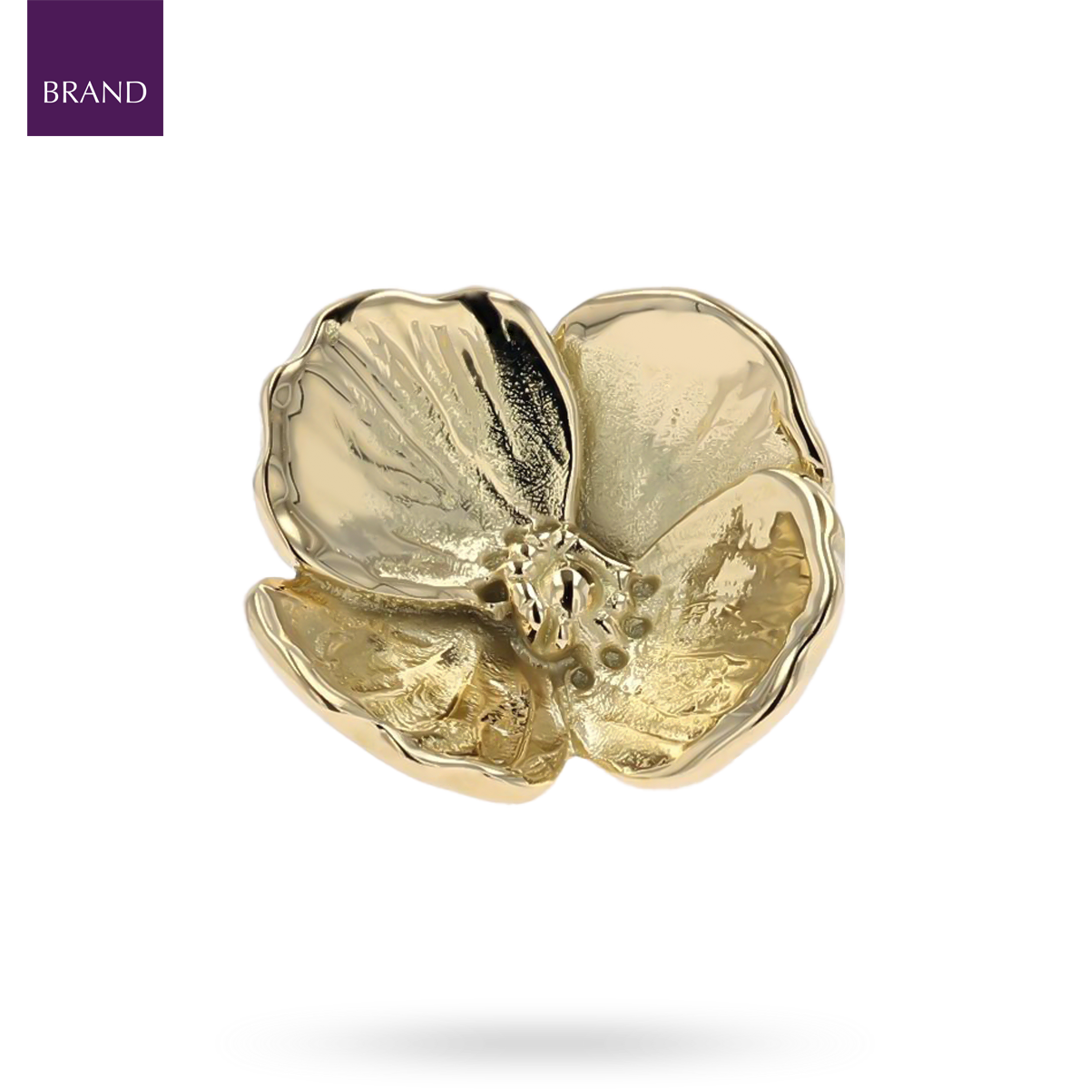 Trollbeads Exclusive 18ct Yellow Gold Lovers Faith