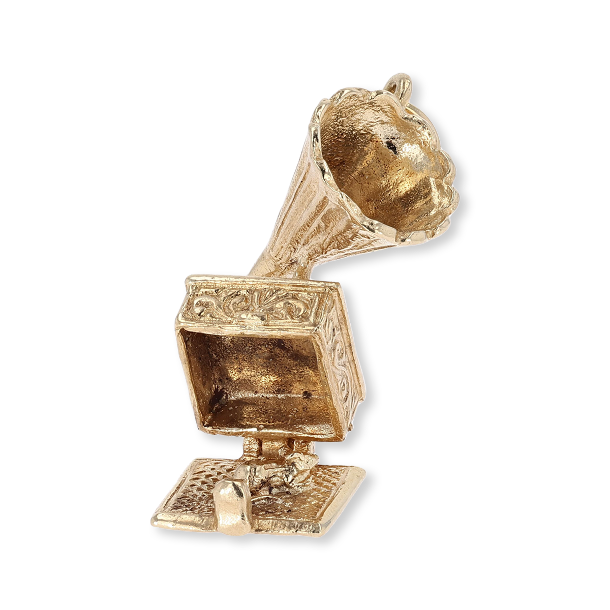 9ct Yellow Gold Gramophone Charm