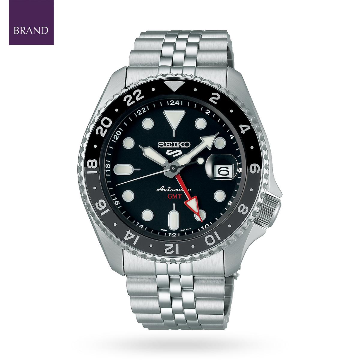 Seiko 5 Sports “Black Grape” GMT, SKX Re-Interpretation - SSK001K1
