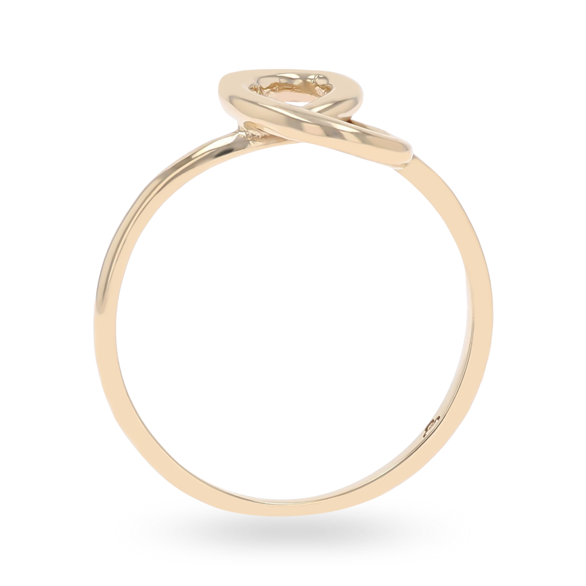 9ct Yellow Gold Love Knot Design Ring