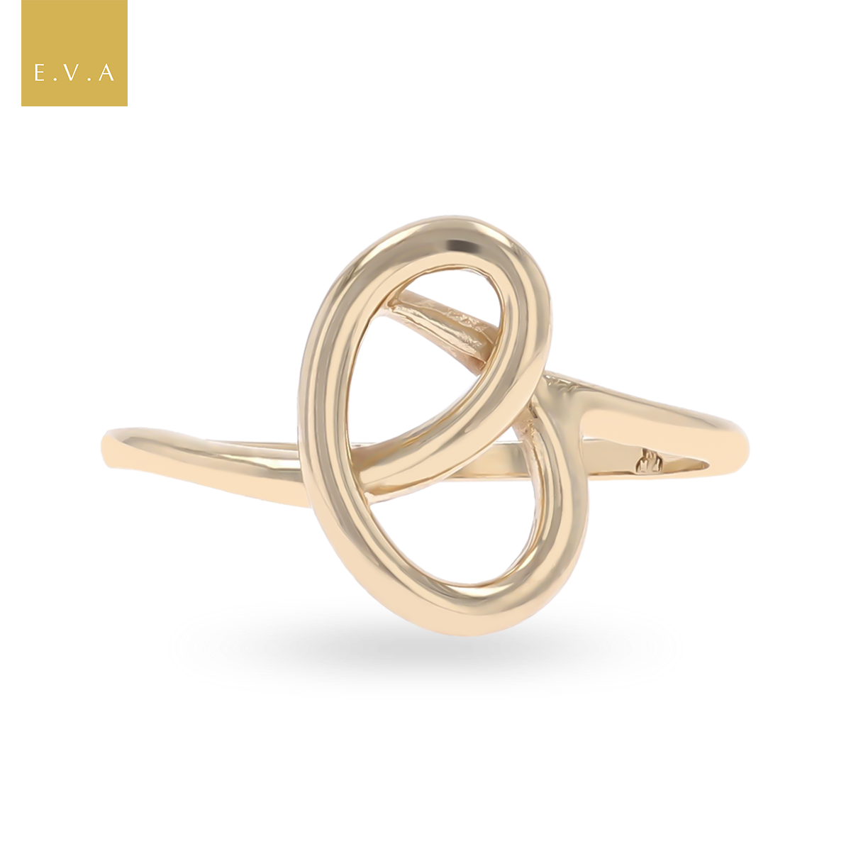 9ct Yellow Gold Love Knot Design Ring