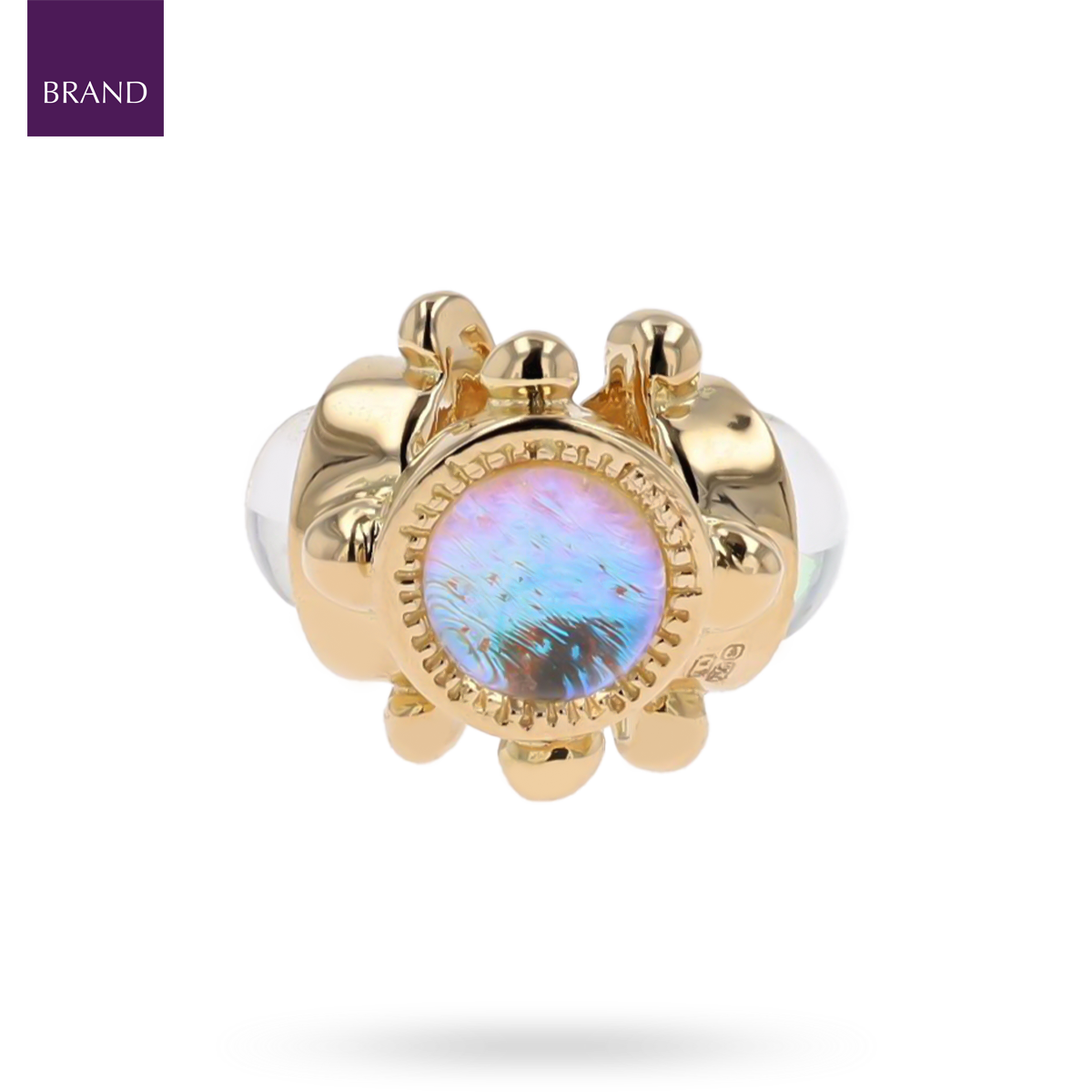 Trollbeads Exclusive 18ct Yellow Gold The Trinity