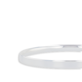 Sterling Silver Solid 5mm Round Shaped Bangle