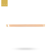9ct Rose Gold Plain Polished Bar Brooch