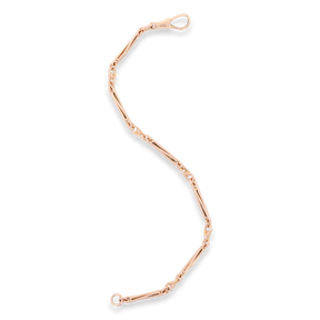 9ct Rose Gold Interlocking Lover’s Knot Link Bracelet