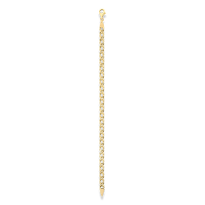 9ct Yellow Gold 7.5" Double Curb Bracelet