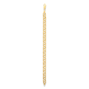 9ct Yellow Gold 8" Garibaldi Link Bracelet