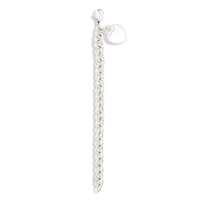 Tiffany & Co. Sterling Silver Plain Heart Tag Bracelet