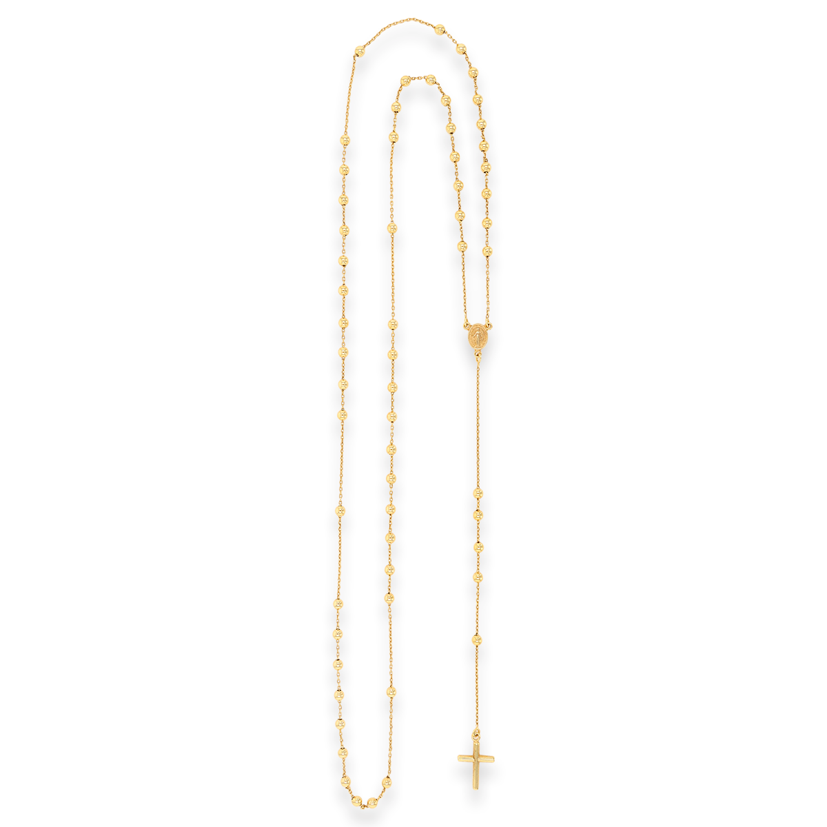 9ct Yellow Gold 24” Rosary Chain