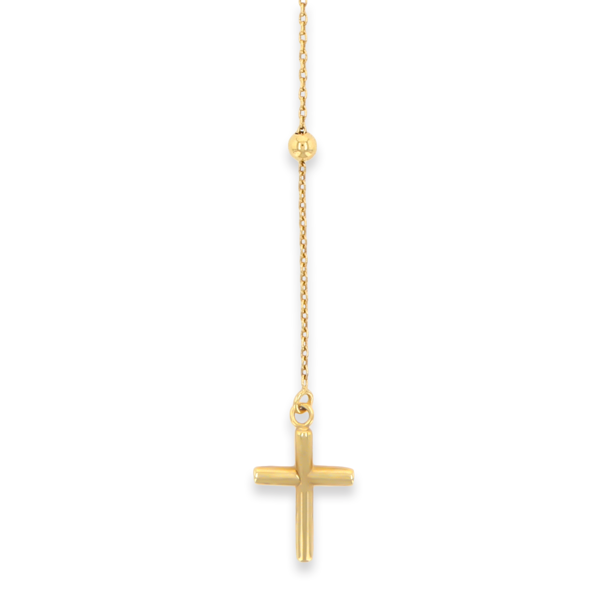9ct Yellow Gold 24” Rosary Chain