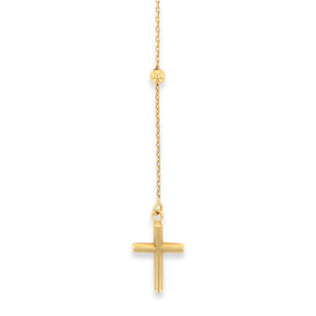9ct Yellow Gold 24” Rosary Chain